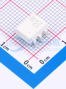 晶体管输出光耦 4N38SR2M SMD-6P onsemi(安森美) 电子元器件配单