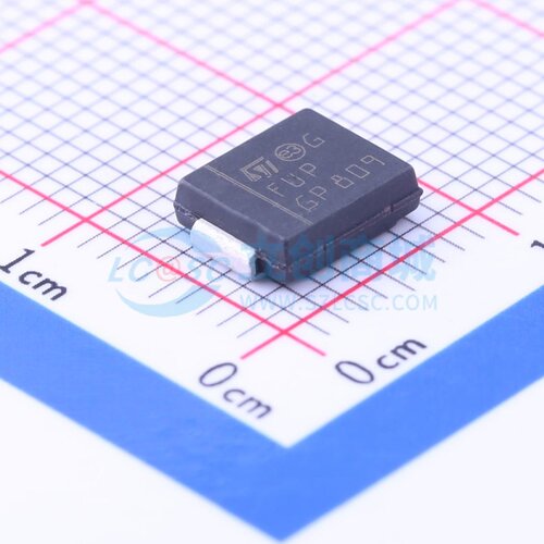 静电保护器(TVS/ESD) SMCJ26A-TR DO-214AB 意法半导体芯片 原装