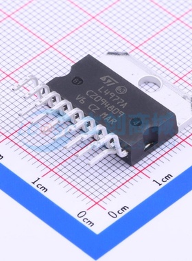 DC-DC电源芯片 L4977A Multiwatt-15 意法半导体芯片 电子元器件