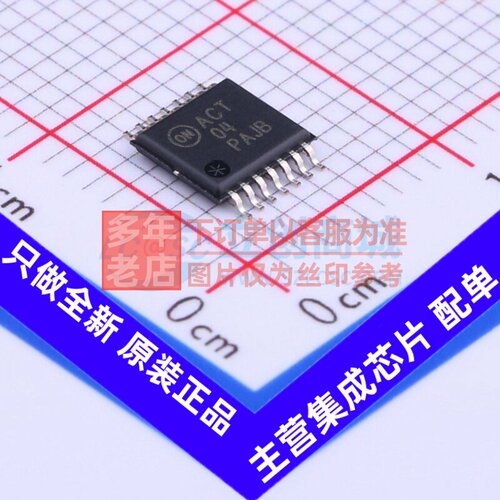 反相器 74ACT04MTCX TSSOP-14 onsemi(安森美) 电子元件原装正品