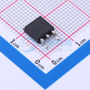 器件 DIODES LDO AZ1117CD 5.0TRG1 线性稳压器 美台 252 元