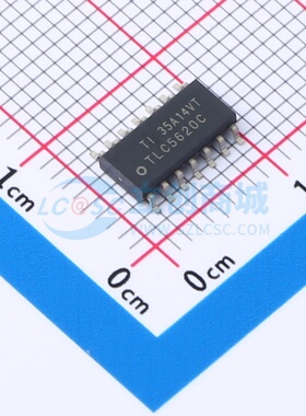 数模转换芯片DAC TLC5620CDR SOIC-14 TI/德州 电子元件原装正品