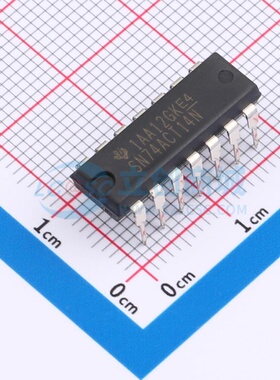 反相器 SN74ACT14N PDIP-14 TI/德州 电子元器件配单原装正品