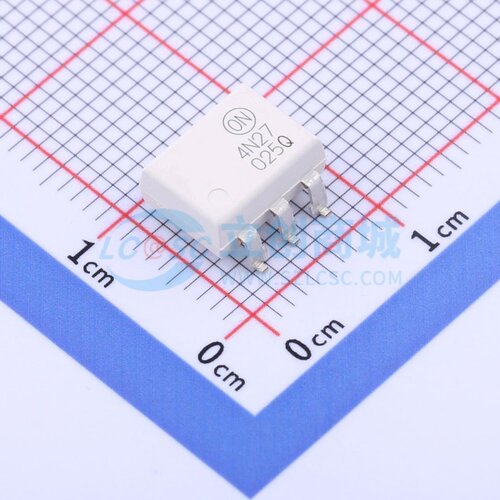 晶体管输出光耦 4N27SR2M SMD-6P onsemi(安森美) 电子元器件配单