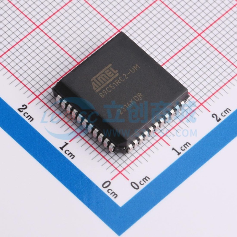 单片机(MCU/MPU/SOC) AT89C51RC2-SLSUM PLCC-44(16.6x16.6) MICR