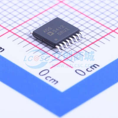 模拟开关/多路复用器 ADG5412BRUZ TSSOP-16 ADI(亚德诺) 元器件
