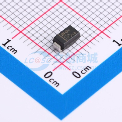 快恢复/高效率二极管 STTH1R02A SMA 意法半导体芯片 电子元器件