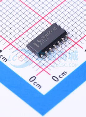 触发器 SN74HCT74DR SOIC-14 TI/德州 电子元器件配单原装正品