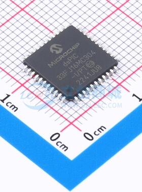 数字信号处理器(DSP/DSC) dsPIC33FJ16MC304-I/PT TQFP-44 MICROC