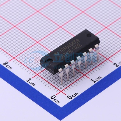 逻辑门 CD74HCT08E PDIP-14 TI/德州 电子元器件配单原装正品