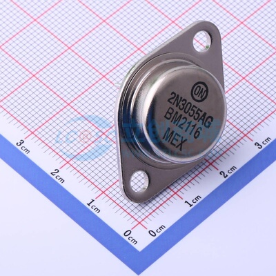 三极管(BJT) 2N3055AG TO-3 onsemi(安森美) 电子元器件原装正品