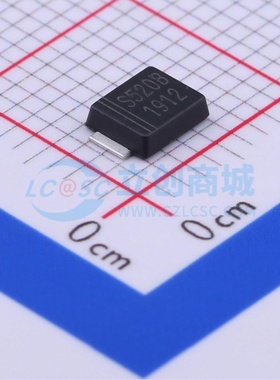 肖特基二极管 SS520BF SMBF 晶导微电子 电子元器件配单原装正品