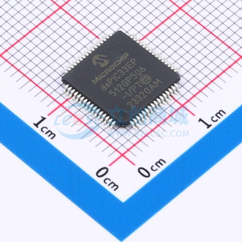 数字信号处理器(DSP/DSC) dsPIC33EP512GP506-I/PT TQFP-64 MICRO
