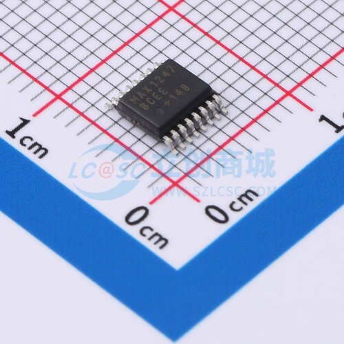 模数转换芯片ADC MAX1247BCEE+ QSOP-16 MAXIM(美信) 电子元器件