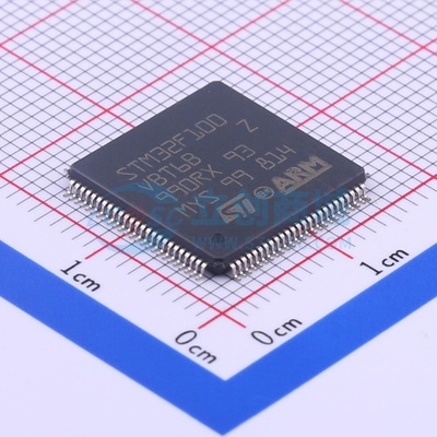 单片机(MCU/MPU/SOC) STM32F100VBT6B LQFP-100 意法半导体芯片