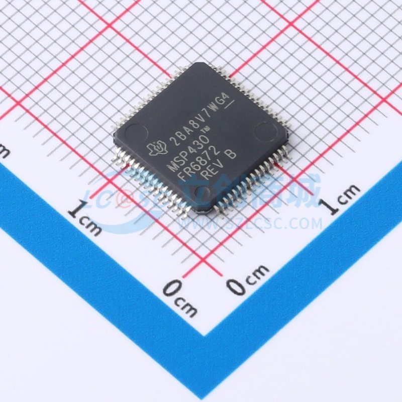 单片机(MCU/MPU/SOC) MSP430FR6872IPMR LQFP-64 TI/德州 元器件