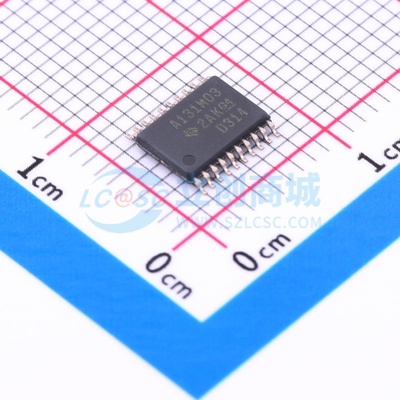 模数转换芯片ADC ADS131M03IPWR TSSOP-20 TI/德州 电子元件配单