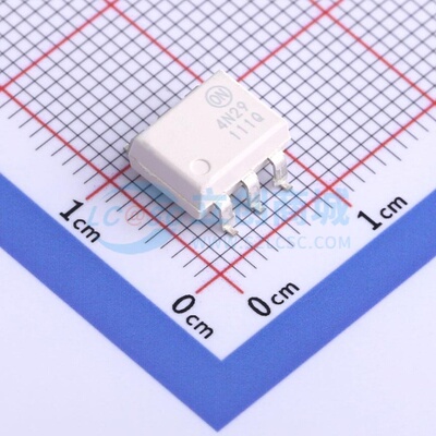 晶体管输出光耦 4N29SR2M SMD-6P onsemi(安森美) 电子元器件配单