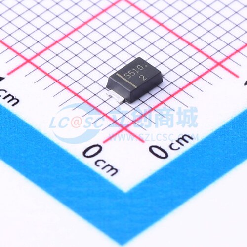 肖特基二极管 SM5100AF SMA LRC(乐山无线电) 电子元器件原装正品