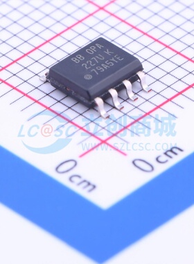 运算放大器 OPA227U SOIC-8 TI/德州 电子元器件配单原装正品