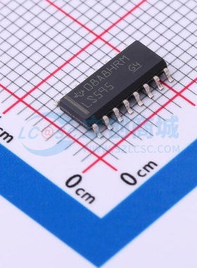 移位寄存器 SN74LS595DR SOIC-16 TI/德州 电子元件配单原装正品