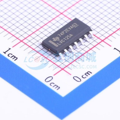 缓冲器/驱动器/收发器 SN74LVC125ADR SOIC-14 TI/德州 原装正品
