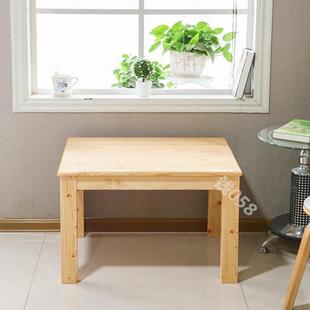 实木吃饭餐桌定制小户型家用办公洽谈小方桌现代简约书桌茶台 新品