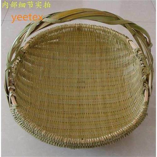 农家竹制品竹编水果篮手提菜篮淘米篮淘米箩筐鸡蛋竹篮竹筐收纳篮