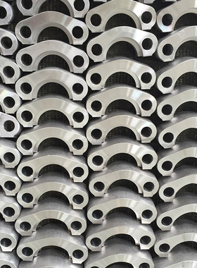 碳钢 SN532 SAE对开两件式法兰 FH AFH FL FS法兰夹 非标凸缘加工