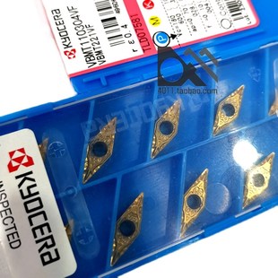 京瓷数控刀片VBMT110302VF PV720 VBMT110304 VBET110302MR-F PP