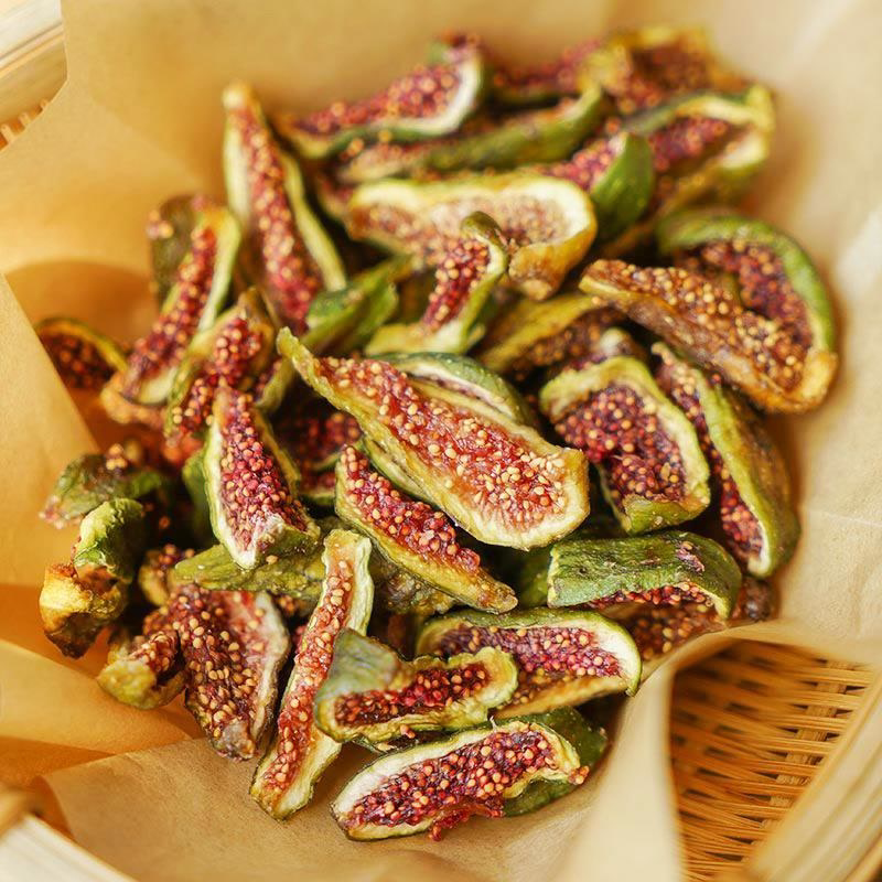 烘干即食无花果干威海特产新鲜青皮果条原味无添加糖孕妇儿童零食