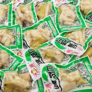 泡椒凤爪野山椒鸡爪重庆风味泡爪非无骨独立包装即食解馋零食批发