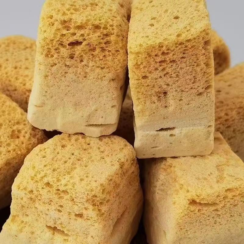 经典手工麦芽糖小包装蜂蜜老式蜂蜜酥脆零食独立块状麦芽糖蜂窝糖