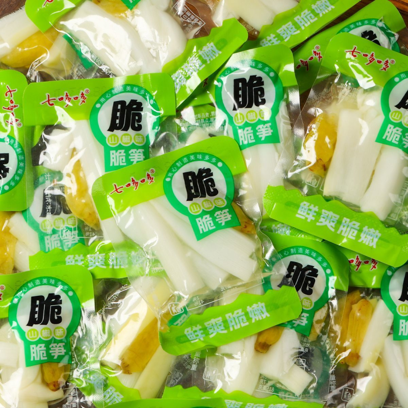 山椒脆笋泡椒新鲜笋便宜宿舍小包装小零食休闲解馋即食好吃的批发