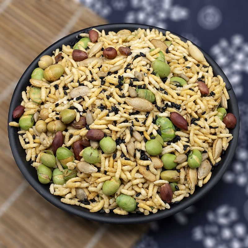 八宝炒米平江特产乡里手工炒糯米杂粮豆子膨化食品擂茶零食小吃