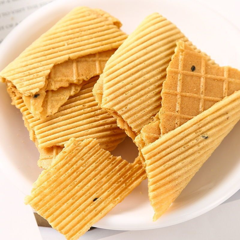 手工鸡蛋卷一箱酥脆芝麻薄脆饼干早餐零食小吃凤凰卷特价整箱批发
