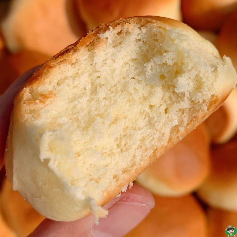 东北老式光头饼哈尔滨老道外怀旧传统老式糕点零食鸡蛋饼干