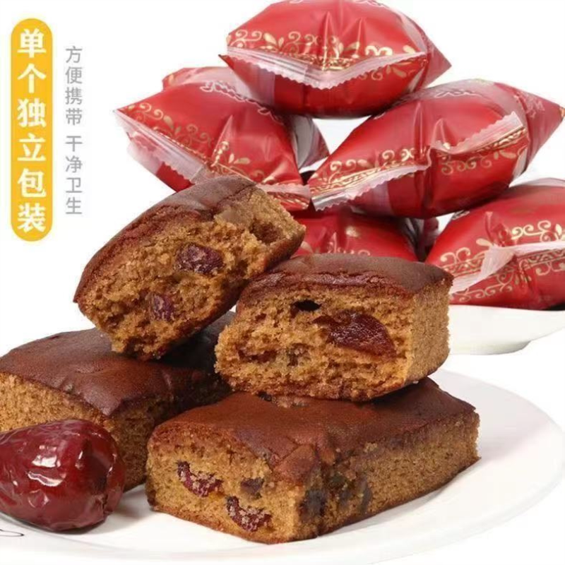 北京枣糕整箱特产面包蛋糕糕点蜜枣早餐休闲零食解馋散装批发传统