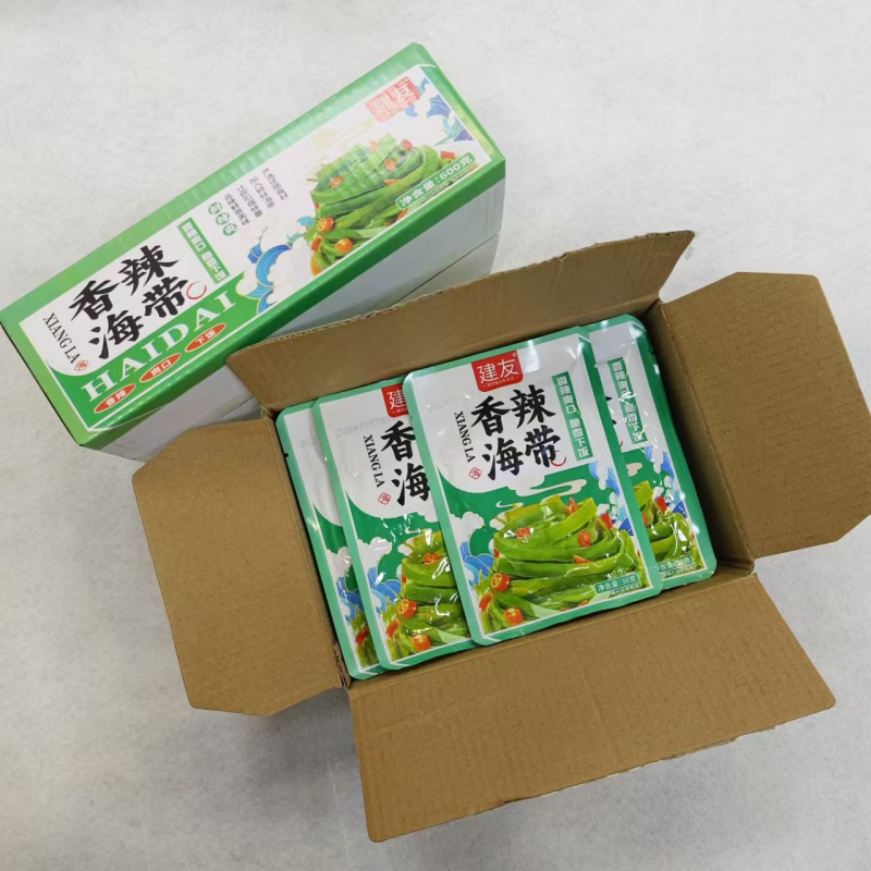 香辣味香辣海带丝30克包装麻辣爽口脆香下饭海带丝零食开袋即食