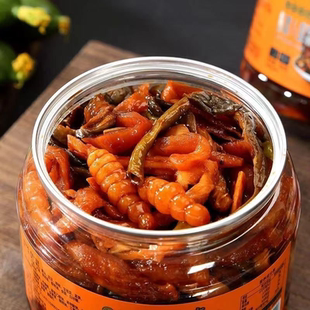 350g罐装酱香八宝菜咸菜下饭菜开胃即食腌菜什锦菜宝塔菜