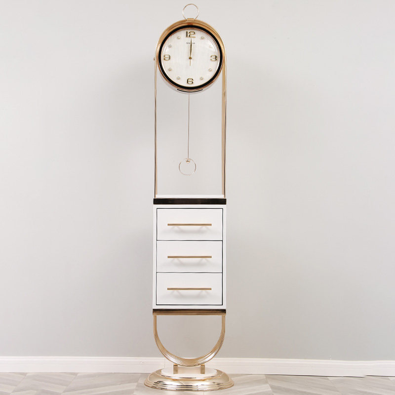 现代轻奢落地钟客厅角柜电视柜旁边摆件时钟家用时尚个性座钟立钟,家居饰品,立钟/落地钟,淘宝优惠券,粉丝福利购,淘宝优惠卷