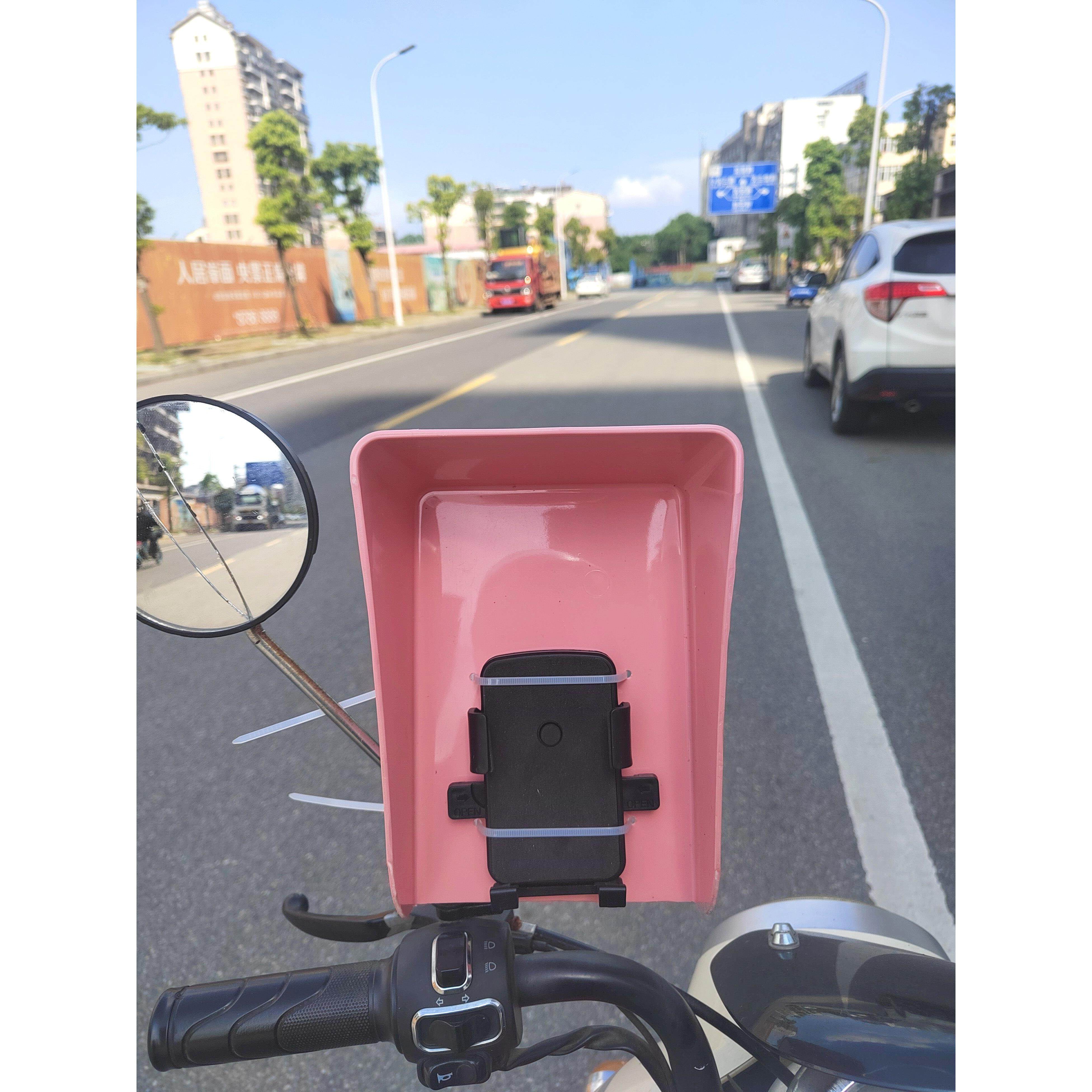 手机支架防雨罩摩托车电动车骑行装备手机防风防雨防强光原创专利