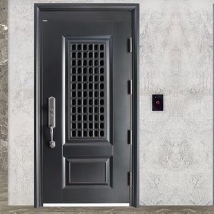 进户门可 厂家直供家用甲级入户门甲级防盗门家用通风门轻奢款