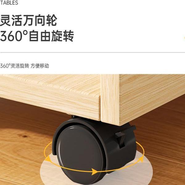 北欧轻奢可移动台式机箱支架底座家用办公室托盘增高电脑主机托架