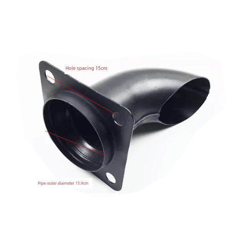 挖掘机小松360-7 300-7发动机排气管消声器尾管弯头烟囱弯头