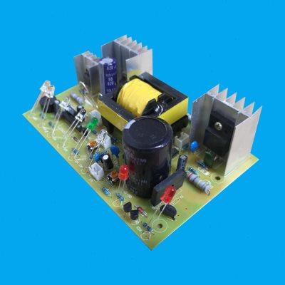 12v24v自动识别大功率汽车电瓶充电器叉车电路板蓄电池充电板多用