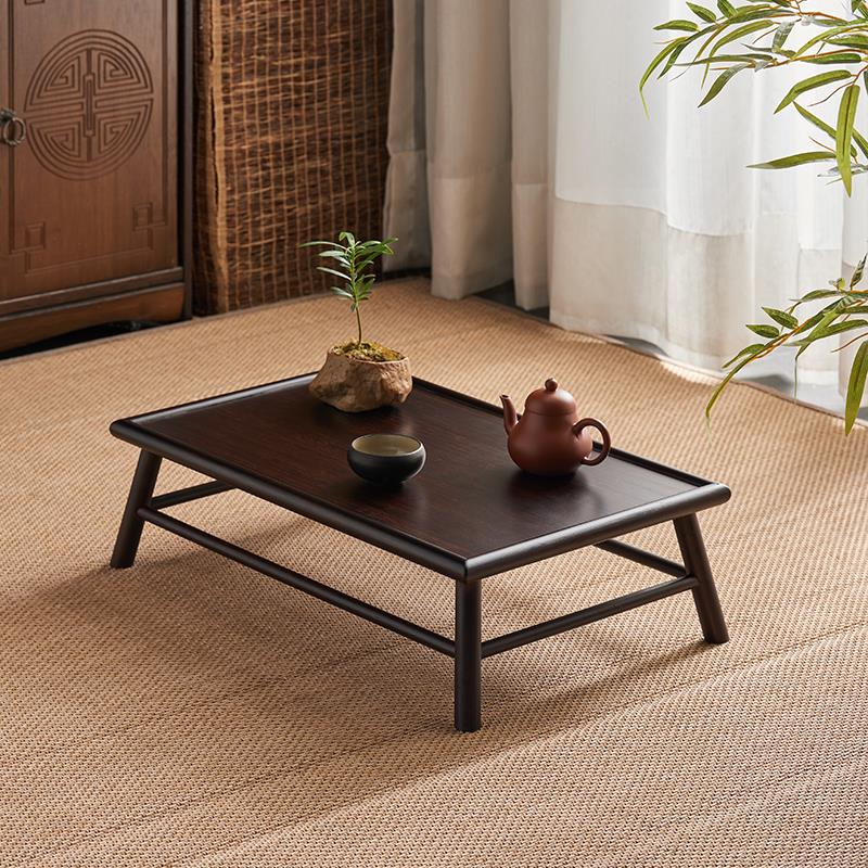 飘窗喝茶小桌子家用小茶台茶桌炕几中式榻榻米矮桌罗汉床方桌炕桌