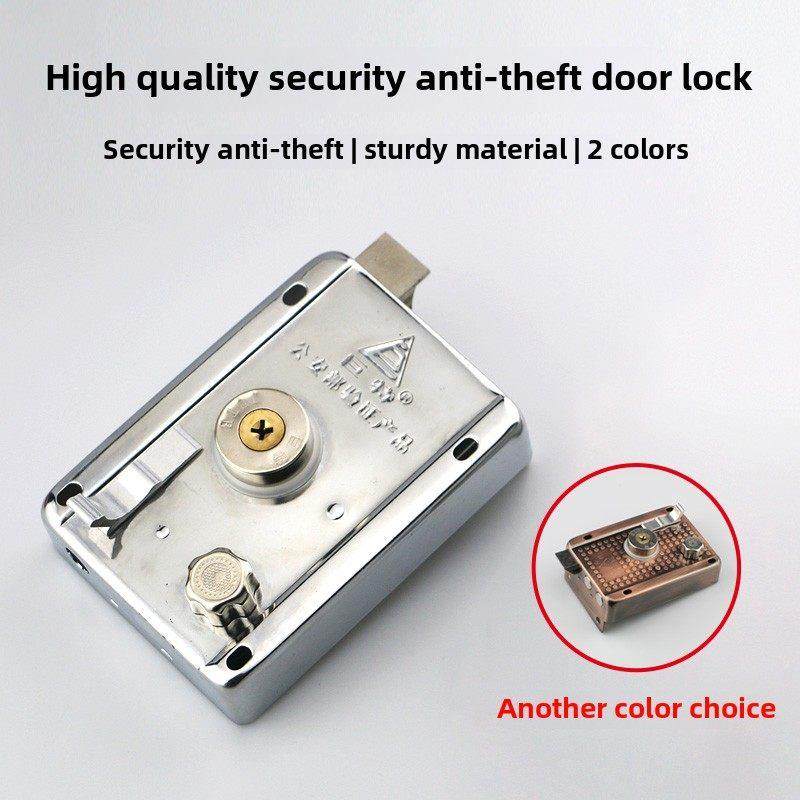 老式防盗门锁木门不锈钢门铁门大门入户门锁外装门锁地下室车库锁,基础建材,机械门锁,淘宝优惠券,粉丝福利购,淘宝优惠卷