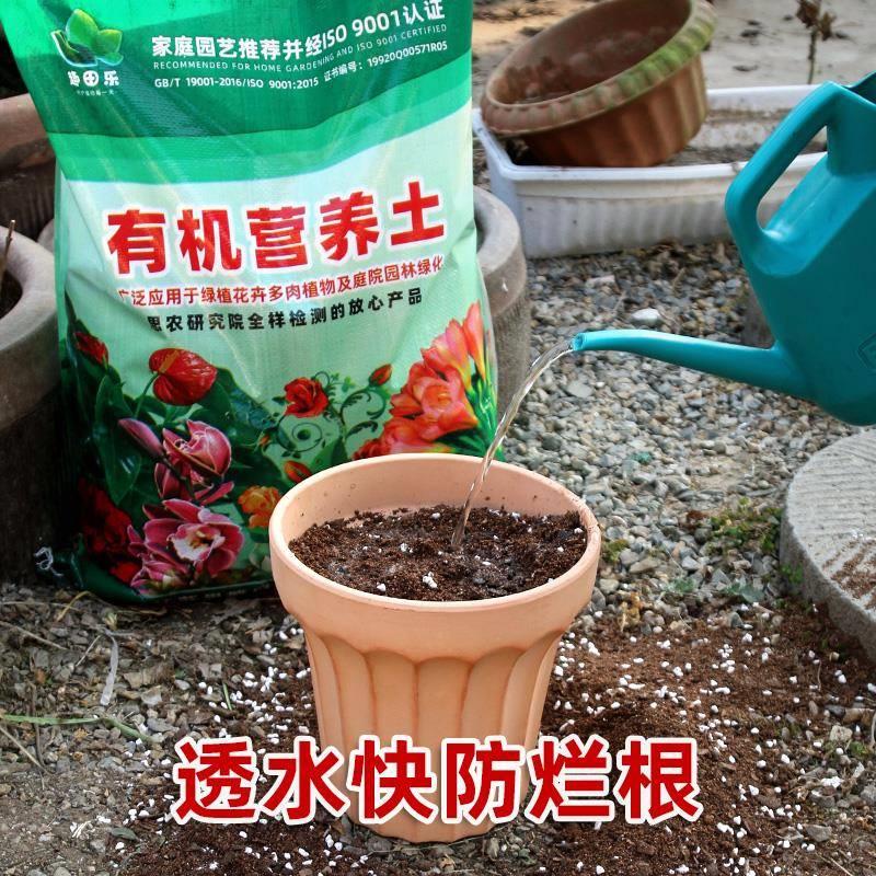 营养土通用型100斤种菜养花专用土壤花卉种植土大包花土阳台家用