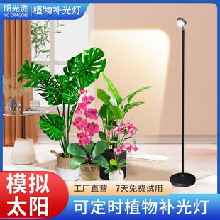 绿植阳光灯植物生长灯落地热植补光灯彷模拟太阳光照全光谱室内灯